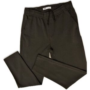 Zara jogger textured trousers